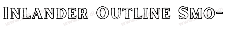 Inlander Outline Smo字体转换